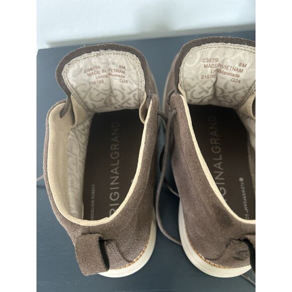 Cole Haan OriginalGrand Chukka Brown Suede Men\'s Comfort Shoes Size 8 main image 9